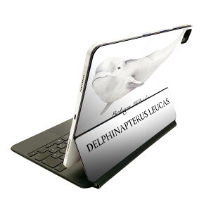 Magic Keyboard 12.9�C���` iPad Pro�i��4����A��5����A��6����j�Ή� apple �A�b�v�� �A�C�p�b�h �S�ʃX�L���V�[�� �t�� �O�� �w�� �ی�V�[�� �l�C �C�̐��� �V���C���J beluga whale 019747