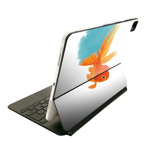 Magic Keyboard 12.9C` iPad Proi4A5A6jΉ apple Abv ACpbh SʃXLV[ t O w یV[ lC  Goldfish  019752