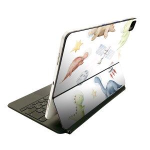 Magic Keyboard 12.9�C���` iPad Pro�i��4����A��5����A��6����j�Ή� apple �A�b�v�� �A�C�p�b�h�@�S�ʃX�L���V�[�� �t�� �O�ʁ@�w�� �ی�V�[�� �l�C 019840 ���� �F�� ���� dinosaur