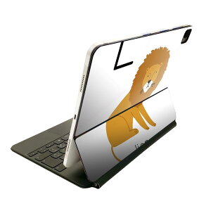 Magic Keyboard 12.9�C���` iPad Pro�i��4����A��5����A��6����j�Ή� apple �A�b�v�� �A�C�p�b�h�@�S�ʃX�L���V�[�� �t�� �O�ʁ@�w�� �ی�V�[�� �l�C 019944 ���� �A���t�@�x�b�g L lion ���C�I��