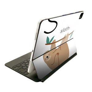 Magic Keyboard 12.9C` iPad Proi4A5A6jΉ apple Abv ACpbh SʃXLV[ t O w یV[ lC S sloth i}Pm 019952