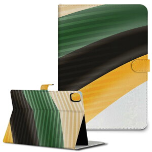 iPad10.9 第10世代 iPadPro13(M4) iPadPro11(M4) iPadPro11第1/2/3世代 iPadMini 第6世代 iPadAir第4世代 iPadAir13(M2) 用 タブレット ケース Apple アップル iPad専用ケース 手帳型 カバー 二つ折り 革 ストライプ グリ
