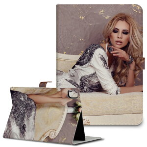 iPad10.9 第10世代 iPadPro13(M4) iPadPro11(M4) iPadPro11第1/2/3世代 iPadMini 第6世代 iPadAir第4世代 iPadAir13(M2) 用 タブレット ケース Apple アップル iPad専用ケース 手帳型 カバー 二つ折り 革 写真 人物 女性