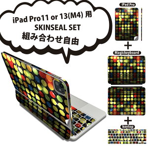 iPad Pro11(M4)�p iPad Pro13(M4)�p �X�L���V�[�� 11�C���` 13�C���` Magic Keyboard keytop 2024�N���� ��5���� �Ή� �e��Z�b�g �g�ݍ��킹���R �S�� �t�� �O�� �w�� �ی�V�[�� �l�C �J���t�� �_���X ���炫