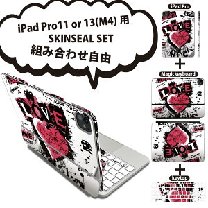 iPad Pro11(M4)p iPad Pro13(M4)p XLV[ 11C` 13C` Magic Keyboard keytop 2024N 5 Ή eZbg gݍ킹R S t O w یV[ lC n[g ROCK 001094