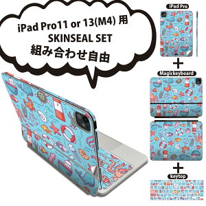 iPad Pro11(M4)�p iPad Pro13(M4)�p �X�L���V�[�� 11�C���` 13�C���` Magic Keyboard keytop 2024�N���� ��5���� �Ή� �e��Z�b�g �g�ݍ��킹���R �S�� �t�� �O�� �w�� �ی�V�[�� �l�C �C ���� �L�����N�^�[ 0035
