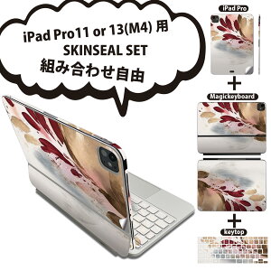 iPad Pro11(M4)p iPad Pro13(M4)p XLV[ 11C` 13C` Magic Keyboard keytop 2024N 5 Ή eZbg gݍ킹R S t O w یV[ lC  flower 033564