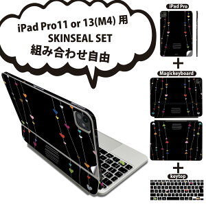 iPad Pro11(M4)p iPad Pro13(M4)p XLV[ 11C` 13C` Magic Keyboard keytop 2024N 5 Ή eZbg gݍ킹R S t O w یV[ lC n[g  ubN 007236