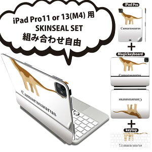 iPad Pro11(M4)p iPad Pro13(M4)p XLV[ 11C` 13C` Magic Keyboard keytop 2024N 5 Ή eZbg gݍ킹R S t O w یV[ lC  camarasaurus J}T
