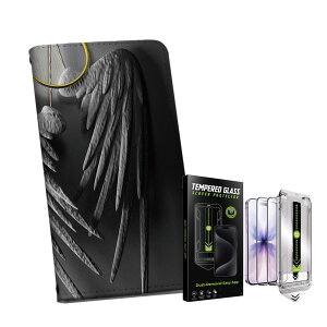 iPhone 16e �p �蒠�^�P�[�X �K���X�t�B���� 2�� �Z�b�g �e�L�����A ���ʑΉ� �蒠�^�P�[�X �J�o�[ �}�O�l�b�g�� �s�^�b�ƕ܂� ���U�[�P�[�X �J�[�h���[ �|�P�b�g igcase 003391 �H�@���@�ʐ^