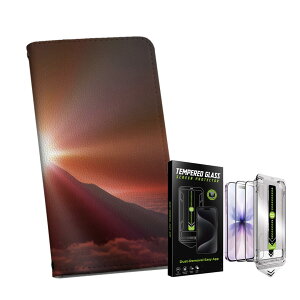 iPhone Air �p �蒠�^�P�[�X �K���X�t�B���� 2�� �Z�b�g �e�L�����A ���ʑΉ� �蒠�^�P�[�X �J�o�[ �}�O�l�b�g�� �s�^�b�ƕ܂� ���U�[�P�[�X �J�[�h���[ �|�P�b�g igcase 003591 �i�F�@���i