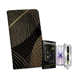 iPhone 16e �p �蒠�^�P�[�X �K���X�t�B���� 2�� �Z�b�g �e�L�����A ���ʑΉ� �蒠�^�P�[�X �J�o�[ �}�O�l�b�g�� �s�^�b�ƕ܂� ���U�[�P�[�X �J�[�h���[ �|�P�b�g igcase 023512 �t���ρ@�A���@��