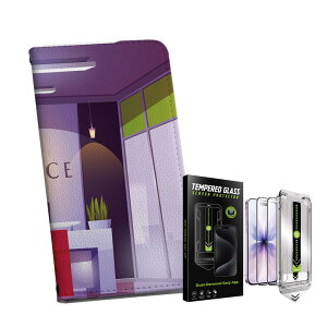 iPhone 16e p 蒠^P[X KXtB 2 Zbg eLA ʑΉ 蒠^P[X Jo[ }Olbg s^bƕ܂ U[P[X J[h[ |Pbg igcase 033760 OFFICE DESK