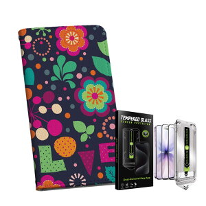 iPhone 16e �p �蒠�^�P�[�X �K���X�t�B���� 2�� �Z�b�g �e�L�����A ���ʑΉ� �蒠�^�P�[�X �J�o�[ �}�O�l�b�g�� �s�^�b�ƕ܂� ���U�[�P�[�X �J�[�h���[ �|�P�b�g igcase 004631 �ԁ@�n�[�g�@�J��