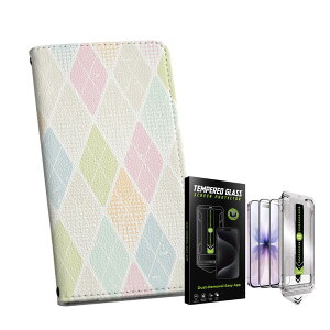 iPhone 16e �p �蒠�^�P�[�X �K���X�t�B���� 2�� �Z�b�g �e�L�����A ���ʑΉ� �蒠�^�P�[�X �J�o�[ �}�O�l�b�g�� �s�^�b�ƕ܂� ���U�[�P�[�X �J�[�h���[ �|�P�b�g igcase 005256 �J���t���@�_�C��