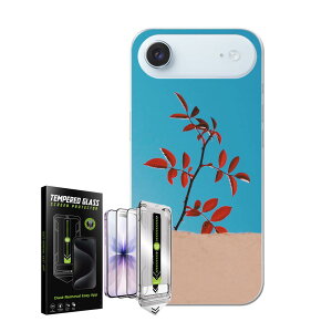 iPhone Air �p �X�}�z�J�o�[ �K���X�t�B���� 2�� �Z�b�g �e�L�����A ���ʑΉ� �P�[�X �J�o�[ �n�[�h�P�[�X igcase 023016 �ԁ@�t���ρ@�A��
