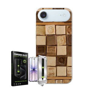 iPhone Air �p �X�}�z�J�o�[ �K���X�t�B���� 2�� �Z�b�g �e�L�����A ���ʑΉ� �P�[�X �J�o�[ �n�[�h�P�[�X igcase 023813 �Ό��@�T�{���@��