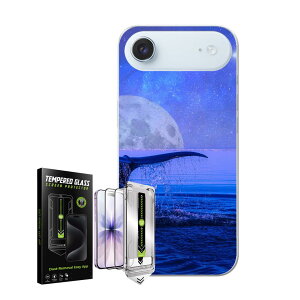 iPhone Air �p �X�}�z�J�o�[ �K���X�t�B���� 2�� �Z�b�g �e�L�����A ���ʑΉ� �P�[�X �J�o�[ �n�[�h�P�[�X igcase 025675 ������@���@�C�@���
