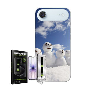 iPhone Air �p �X�}�z�J�o�[ �K���X�t�B���� 2�� �Z�b�g �e�L�����A ���ʑΉ� �P�[�X �J�o�[ �n�[�h�P�[�X igcase 004505 �X�m�[�}���@�~�@��@�ʐ^