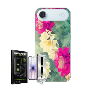 iPhone Air �p �X�}�z�J�o�[ �K���X�t�B���� 2�� �Z�b�g �e�L�����A ���ʑΉ� �P�[�X �J�o�[ �n�[�h�P�[�X igcase 010126 �@�s���N�@��