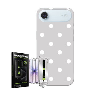 iPhone Air �p �X�}�z�J�o�[ �K���X�t�B���� 2�� �Z�b�g �e�L�����A ���ʑΉ� �P�[�X �J�o�[ �n�[�h�P�[�X igcase 012565 �h�b�g�@���ʁ@�O���[