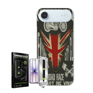 iPhone Air �p �X�}�z�J�o�[ �K���X�t�B���� 2�� �Z�b�g �e�L�����A ���ʑΉ� �P�[�X �J�o�[ �n�[�h�P�[�X igcase 013776 �p��@�o�C�N�@���S