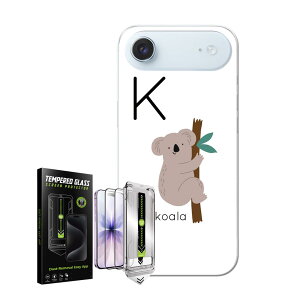 iPhone Air �p �X�}�z�J�o�[ �K���X�t�B���� 2�� �Z�b�g �e�L�����A ���ʑΉ� �P�[�X �J�o�[ �n�[�h�P�[�X igcase 019943 K koala �R�A��