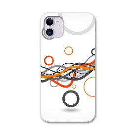 iPhone11 6.1インチ 専用 ソフトケース docomo ドコモ ソフトケース スマホカバー スマホケース ケース カバー tpu 004496 クール シンプル　オレンジ