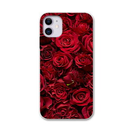 iPhone11 pro 5.8 インチ 専用 ソフトケース docomo ドコモ ソフトケース スマホカバー スマホケース ケース カバー tpu 008204 フラワー 花　フラワー　写真　薔薇　赤　レッド