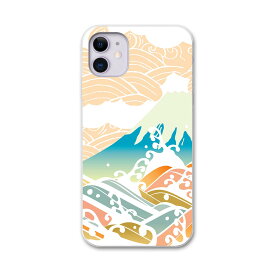 iPhone11 pro 5.8 インチ 専用 ソフトケース docomo ドコモ ソフトケース スマホカバー スマホケース ケース カバー tpu 008678 日本語・和柄 和風　和柄　カラフル　富士山