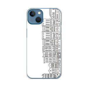 igcase iPhone13 Apple 6.1インチ 専用 各キャリア iPhone 13 共通対応 ハードケース スマホカバー カバー ケース pc ハードケース 010841 風景 イラスト シンプル