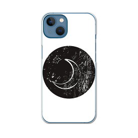 iPhone13 mini 5.4インチ 専用ハードケース アイフォン13 mini 用カバー igcase 各キャリア対応 スマホカバー カバー ケース pc ハードケース 016047 月　白黒　宇宙
