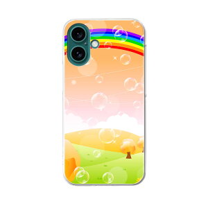 iPhone16plus 6.7インチ 専用 各キャリア iPhone 16 plus 共通対応 ハード ケース iphone16plus ケース カバー 002502 景色 風景 イラスト