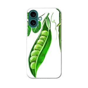 【送料無料】ハードケース ほぼ全機種対応 スマホ カバー ケース スマホケース ポリカーボネート ハード 携帯ケース softbank au docomo 008858 イラスト 枝豆 グリーン 緑
