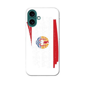 iPhone16 6.1C` p eLA iPhone 16 ʑΉ n[h P[X iphone16 Ή P[X Jo[ n[hP[X 018450 french-polynesia tX̃|lVA