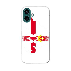 iPhone16 6.1C` p eLA iPhone 16 ʑΉ n[h P[X iphone16 Ή P[X Jo[ n[hP[X 018908 northern_ireland kACh