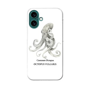 iPhone16 6.1C` p eLA iPhone 16 ʑΉ n[h P[X iphone16 Ή P[X Jo[ n[hP[X 019730 C̐ ^R octopus