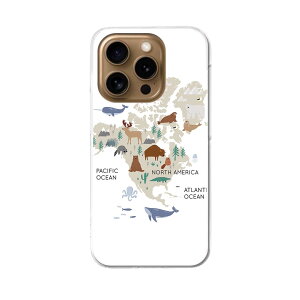 iPhone16pro 6.3C` p eLA iPhone 16 pro ʑΉ n[h P[X iphone16pro Ή P[X Jo[ 019962 north america map  n}
