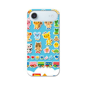 iPhone Air 用 スマホカバー 各キャリア 共通対応 ケース カバー ハードケース 008736 イラスト おもちゃ 子供