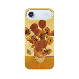 iPhone Air 用 スマホカバー 各キャリア 共通対応 ケース カバー ハードケース 011466 ゴッホ ひまわり 絵画