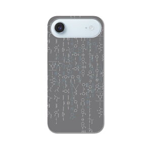 iPhone Air �p �X�}�z�J�o�[ �e�L�����A ���ʑΉ� �P�[�X �J�o�[ �n�[�h�P�[�X 017701 Chemical formula�@���w��