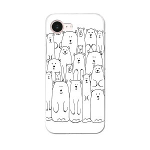 iPhone 17e �p �e�L�����A ���ʑΉ� iphone17e �X�}�z�J�o�[ �P�[�X �J�o�[ �n�[�h�P�[�X 014607 �N�}�@�����@�A�j�}��
