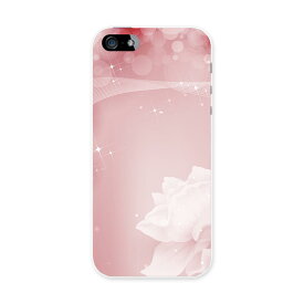 iphone5au iPhone 5 アイフォーン APPLE au エーユー スマホ カバー スマホケース ハード pc ケース ハードケース 花　フラワー　ピンク フラワー 001984