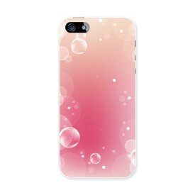iphone5au iPhone 5 アイフォーン APPLE au エーユー スマホ カバー スマホケース ハード pc ケース ハードケース ピンク　しゃぼん玉 ラグジュアリー 002022