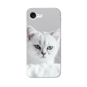 iPhone 16e 用 各キャリア 共通対応 ハードケース ケース カバー ハードケース 023093 猫 ねこ 動物 写真