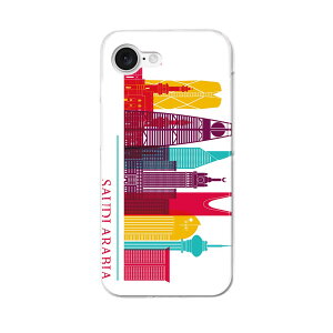 iPhone 16e 用 各キャリア 共通対応 ハードケース ケース カバー ハードケース 031767 サウジアラビア おしゃれ タワー