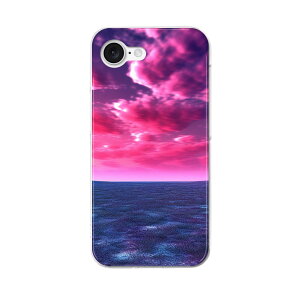 iPhone 16e 用 各キャリア 共通対応 ハードケース ケース カバー ハードケース 033555 海 空