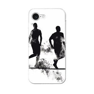 iPhone 16e 用 各キャリア 共通対応 ハードケース ケース カバー ハードケース 033818 人 シルエット