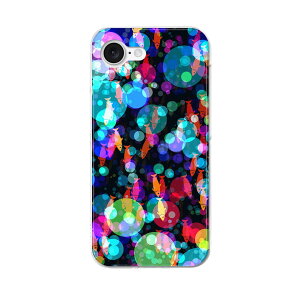 iPhone 16e 用 各キャリア 共通対応 ハードケース ケース カバー ハードケース 015719 魚 水泡 水族館