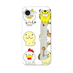 【送料無料】iPhone 16e 用 各キャリア 共通対応 iphone16e ハードケース スマホ ベルト付 スマホバンド 落下防止 シリコン スタンド機能付 スリム 背面 片手持ち カバー 携帯リング フィンガーリ